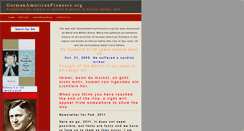 Desktop Screenshot of germanamericanpioneers.org